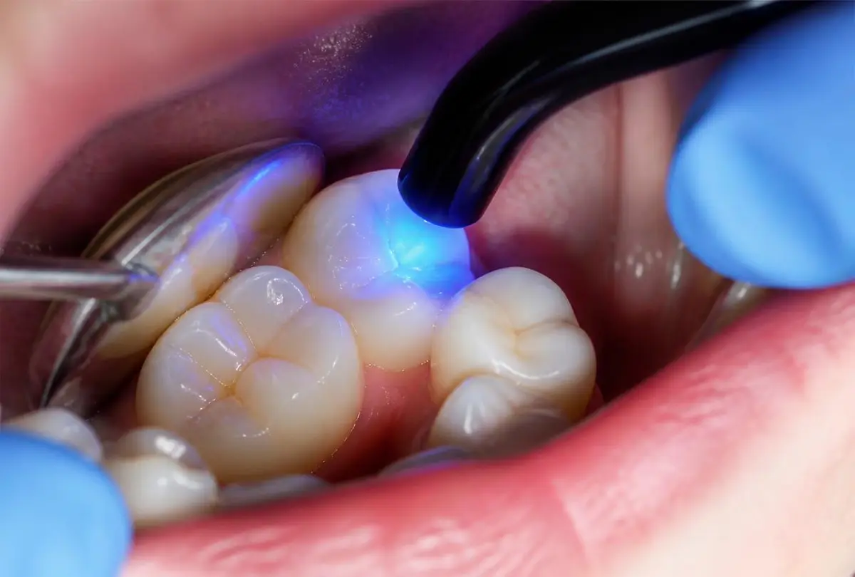 Traitement des caries au Lamrini Dental Center à Marrakech