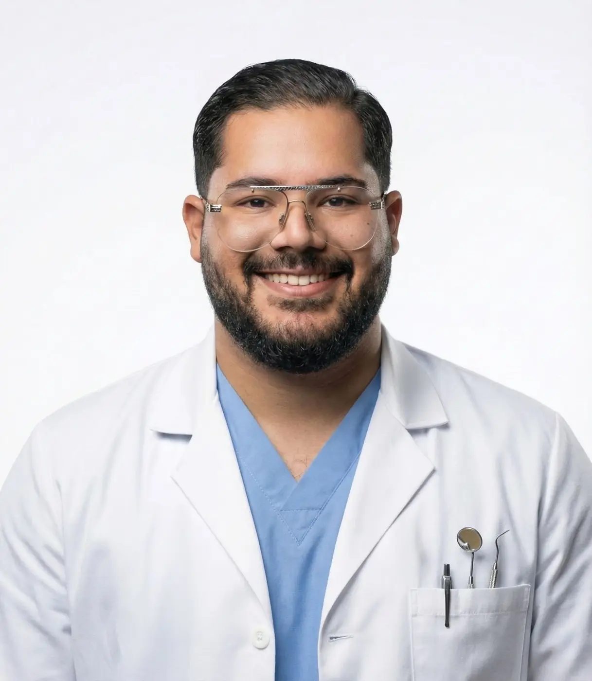 Portrait du Dr Saad Lamrini, chirurgien-dentiste à Marrakech